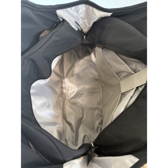 Bostanten Black Large Duffle Weatherproof Weekender Laptop Computer Bag - Picture 5 of 6